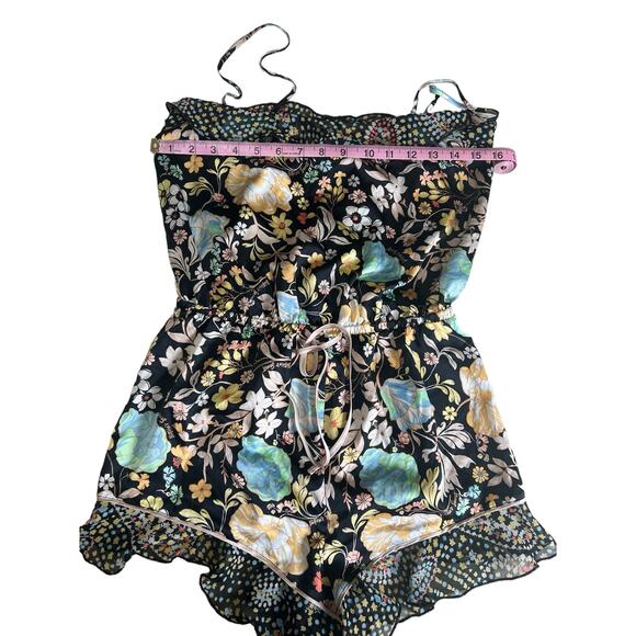 Victoria’s Secret Flounce Floral Romper Women’s Size Small - Picture 6 of 9